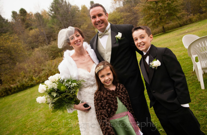 Wedding at Nutmeg Country Inn.
