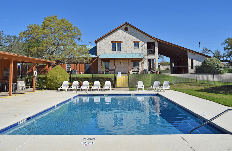 Outdoor pool at Yogi Bear's Jellystone Park Guadalupe.