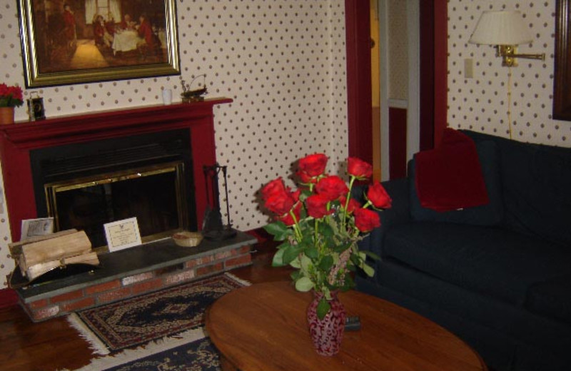 Sitting area at Nutmeg Country Inn.