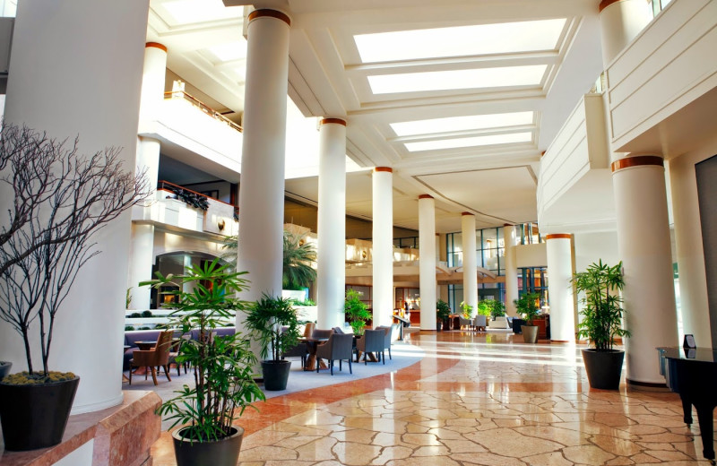 Lobby view at The Westin Long Beach.