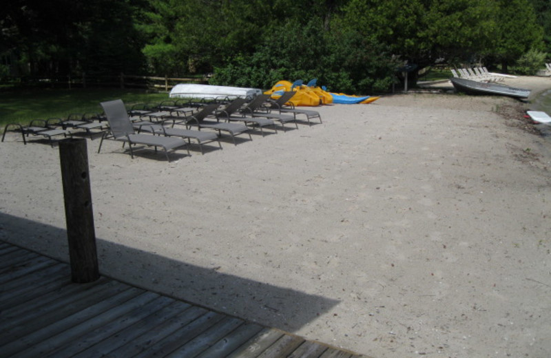 Beach at Glen Craft Marina and Resort.