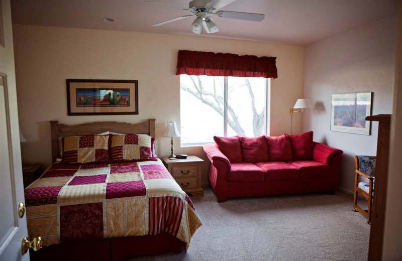 Guest room at Jeremiah Inn Bed & Breakfast.