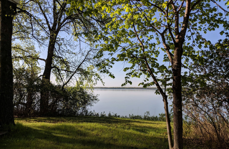 Lake view at Woodlawn Resort.
