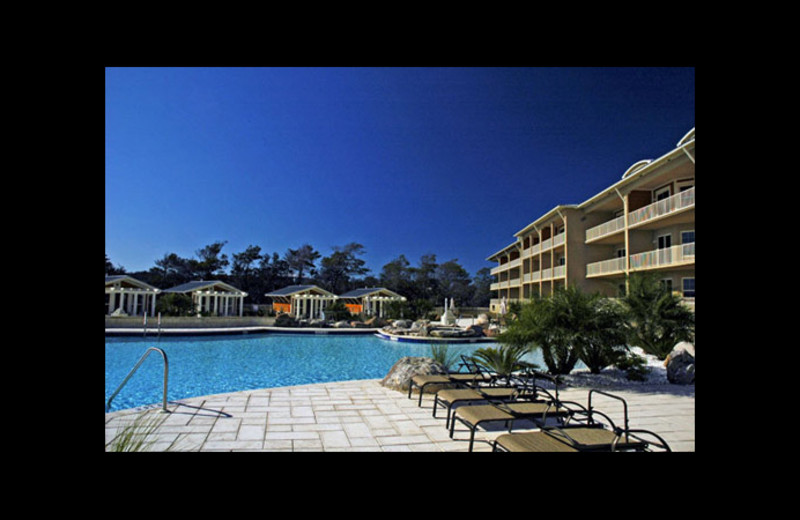 Outdoor pool at Beach Vacation, LLC.