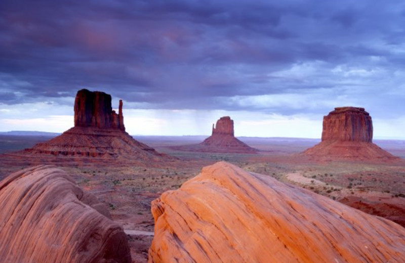 Monument Valley Tribal Park is a short drive from Bluff, Utah