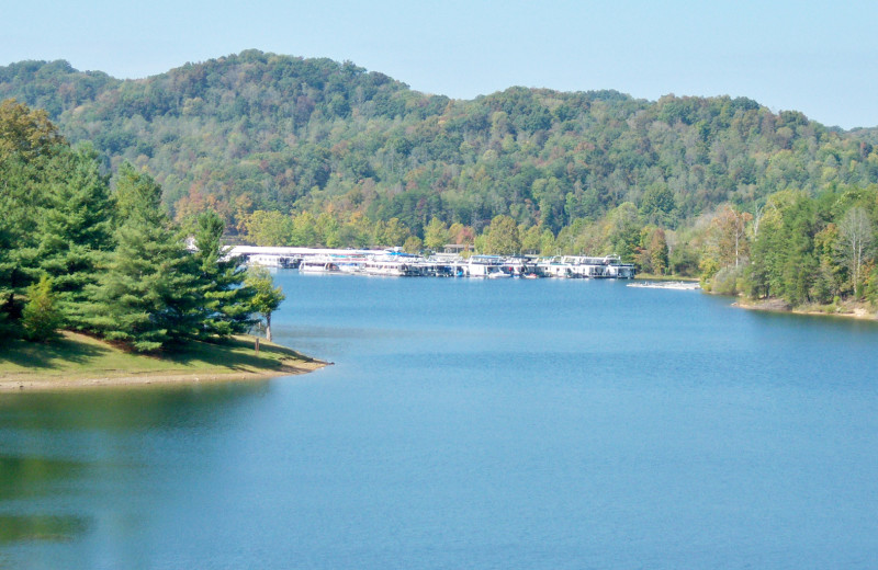 Lake at Cedar Knob Resort.