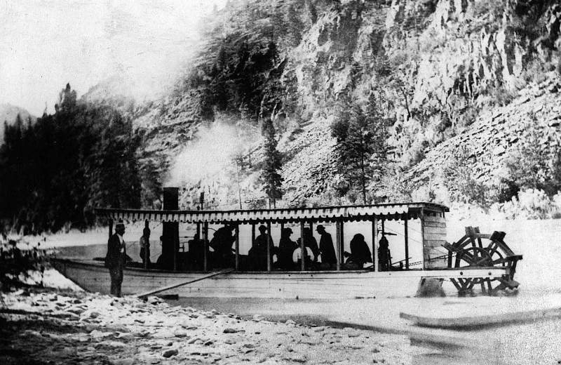 Historic photo of Quinn's Hot Springs Resort