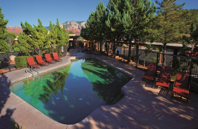 Outdoor pool at Best Western PLUS Inn of Sedona.