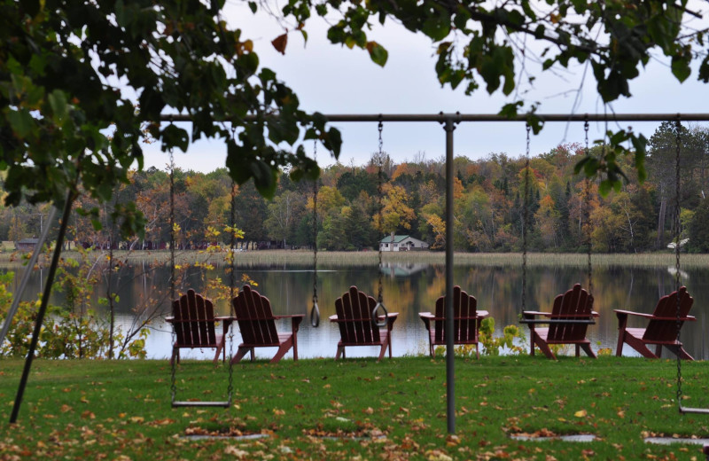 Lake view at Sunset Point Resort.