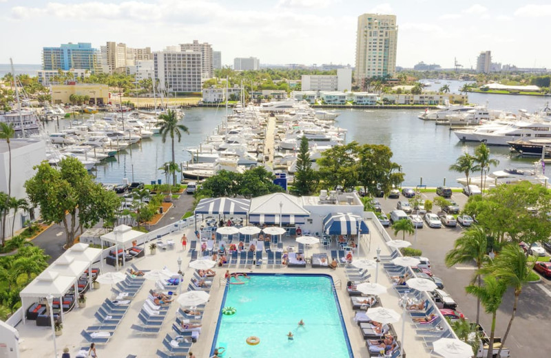 Outdoor pool at Bahia Mar Beach Resort 