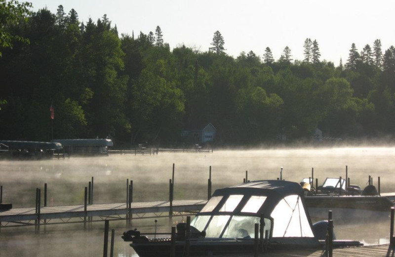 Lake view at Daisy Bay Resort.