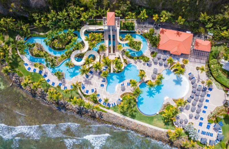 Outdoor pool at El Conquistador Resort.