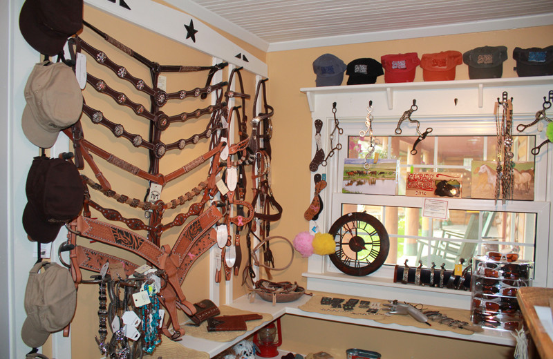 Gift shop at Colorado Cattle Company Ranch.