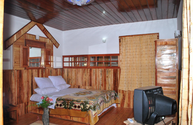 Guest room at Lilly's Valley Resort.