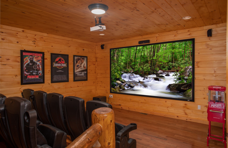 Rental theater at American Patriot Getaways, LLC.