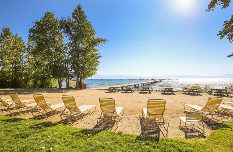 Beach at O'Neal Brokers of Lake Tahoe.