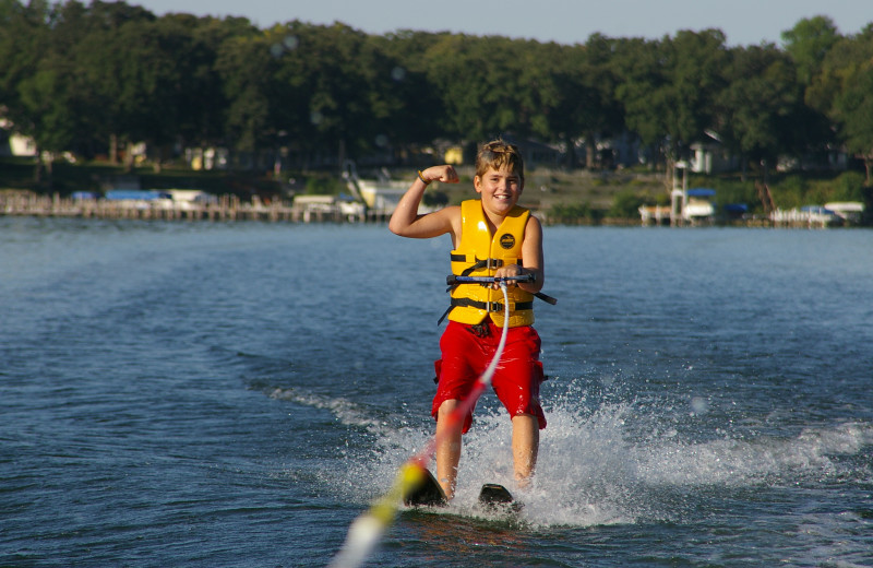 The kids will love water-skiing at West Lake Okoboji!