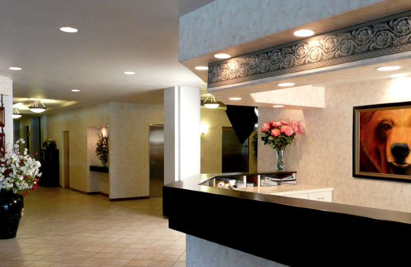 Front Desk at Bear Lodge.
