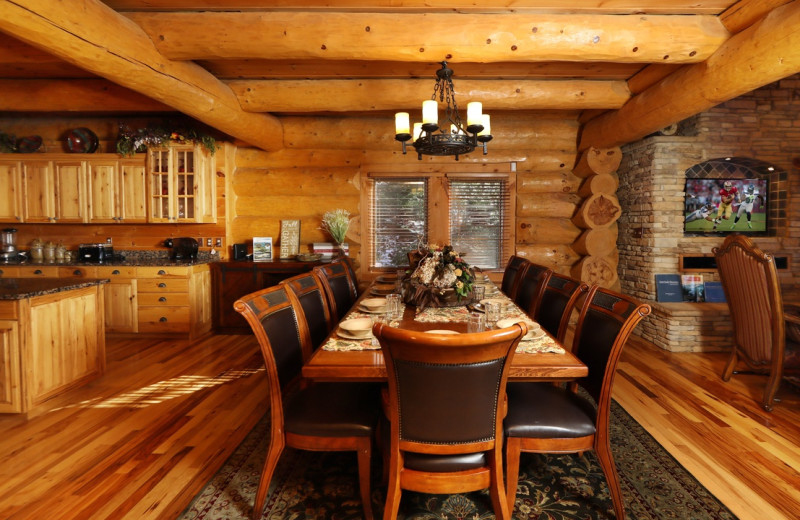 Rental kitchen at Eden Crest Vacation Rentals, Inc.