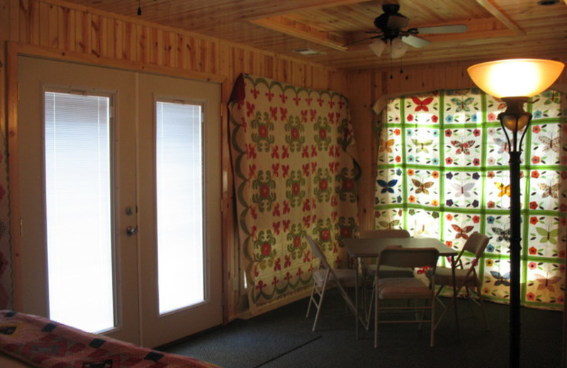 Guest room at Cherry Creek Lane Bed & Breakfast.