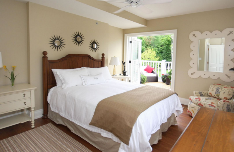 Suite bedroom at Windermere House.