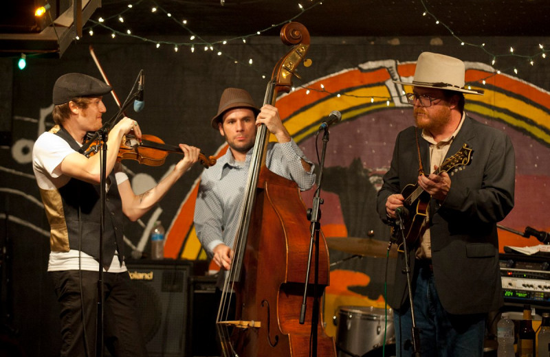 Entertainment at Roddy Tree Ranch.