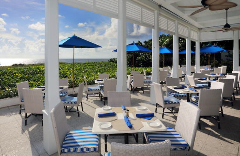 Patio at The Seagate Hotel & Spa.