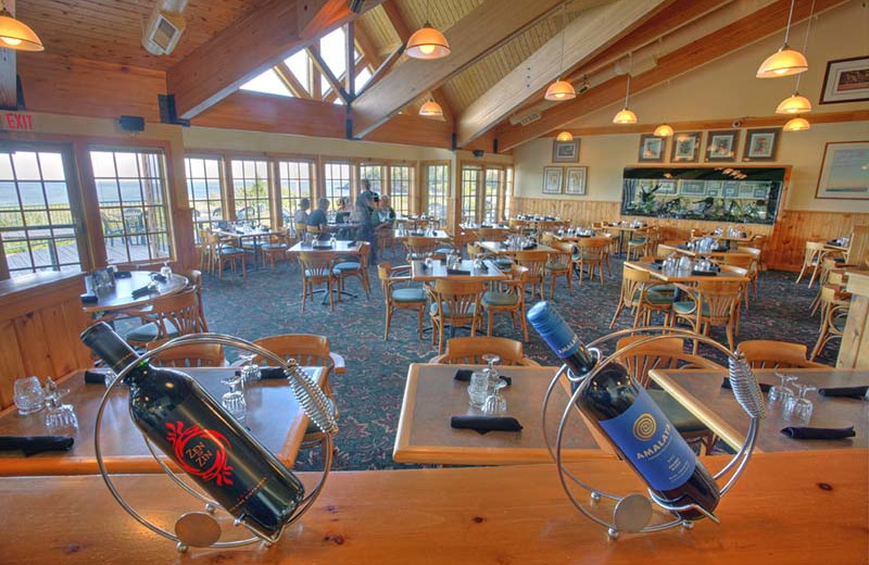 Dining at Superior Shores Resort.