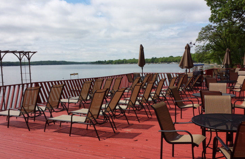 Patio at Fair Hills Resort.