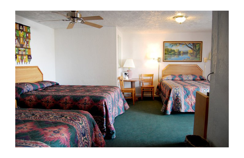 Guest room at Marianna Inn.