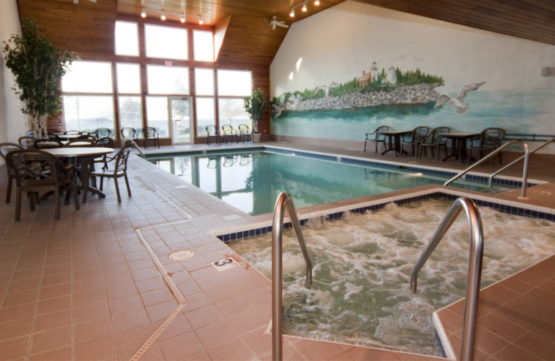 Indoor pool at Westwood Shores Waterfront Resort.