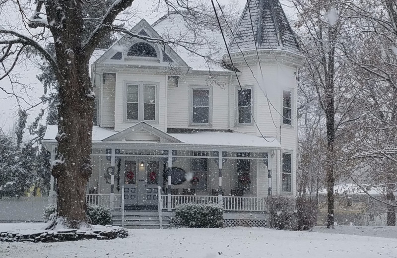 Winter at Stonegate Bed & Breakfast.