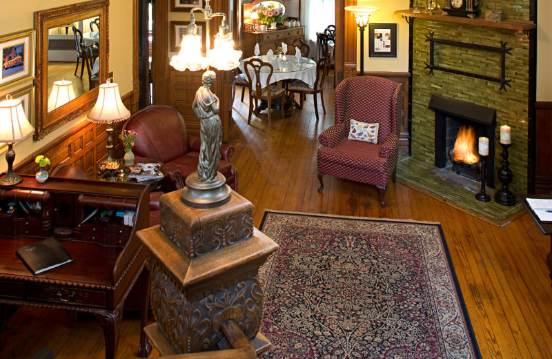 Living room at Beaufort House.