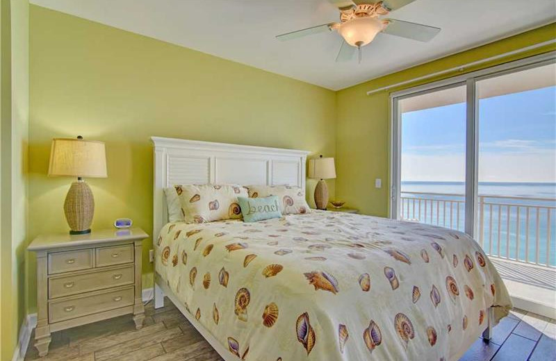 Guest bedroom at Splash Resort.