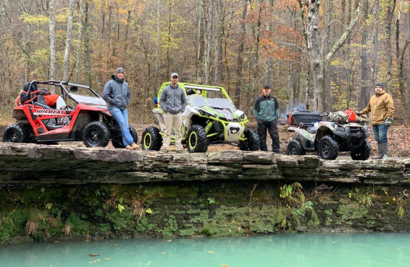 ATV at Mulberry Mountain Lodging & Events.