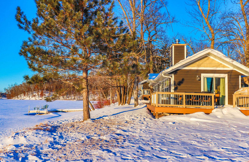 Winter at Lost Lake Lodge.