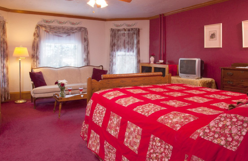 Guest room at The Sawyer House Bed & Breakfast, LLC