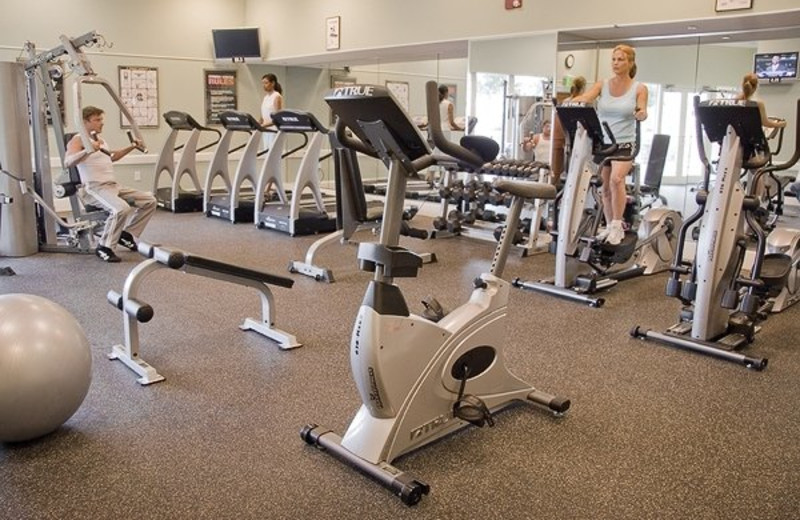 Fitness room at Mar Vista Resort Grande.
