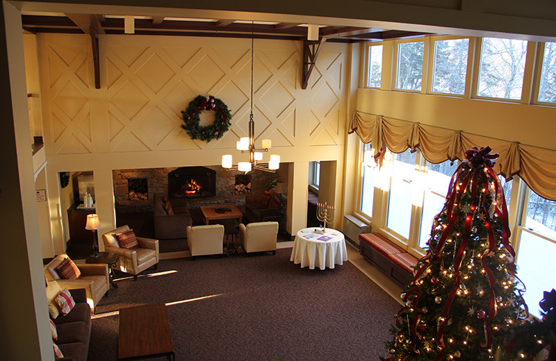 Lobby at Waterville Valley.