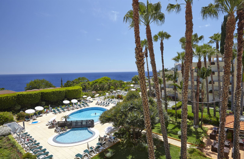 Outdoor pool at Eden Mar Suite Hotel.