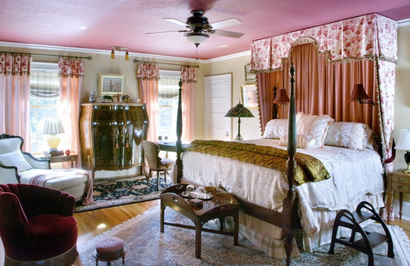 Guest room at Juniper Hill B&B.