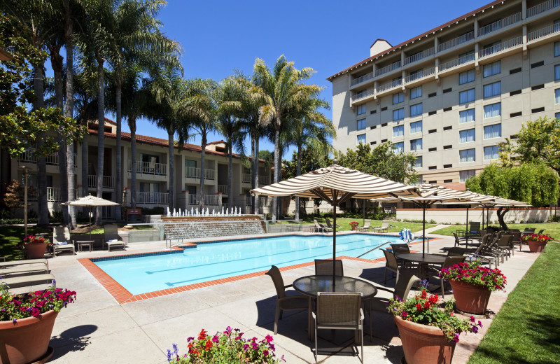 Outdoor pool at Sheraton San Jose Hotel.