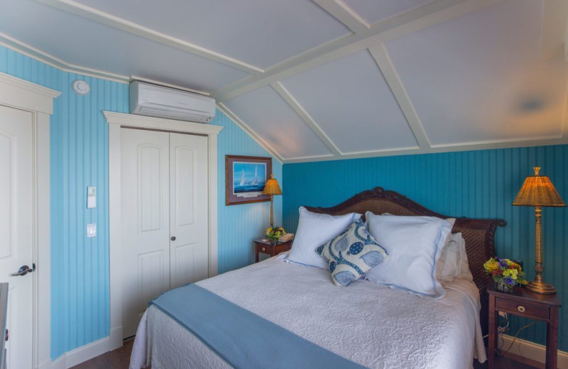 Guest room at Saybrook Point Inn & Spa.