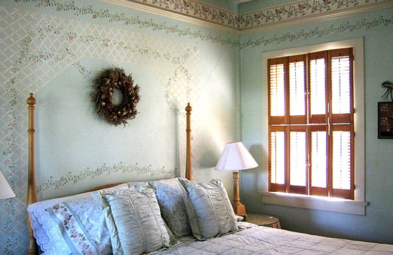 Guest room at El Presidio Bed & Breakfast.