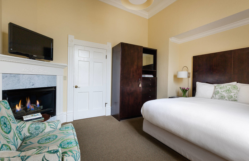 Guest room at Healdsburg Inn, A Four Sisters Inn.