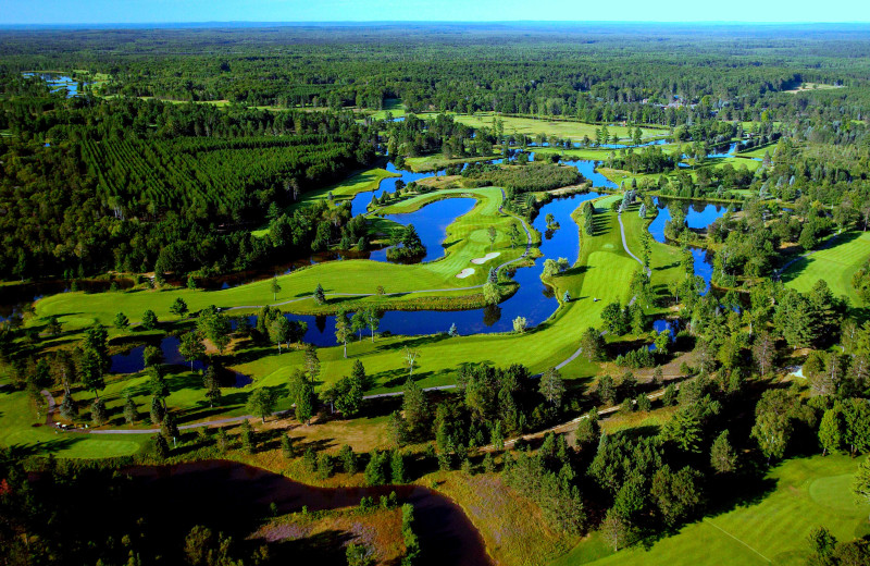 Golf at Garland Lodge and Resort.