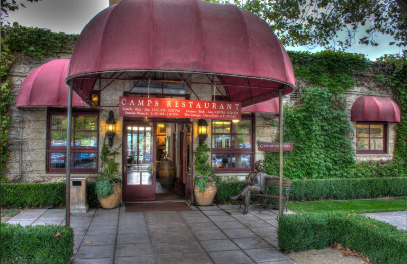 Restaurant at Greenhorn Creek Resort.