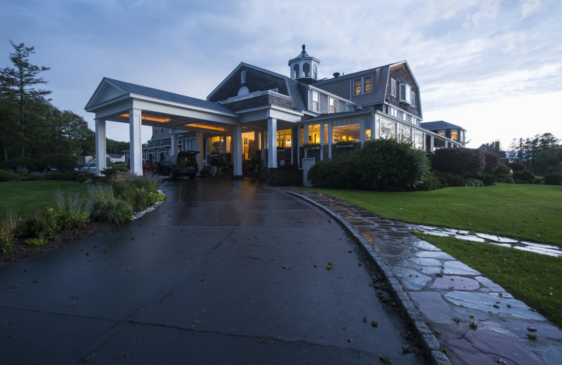 Exterior view of Black Point Inn.