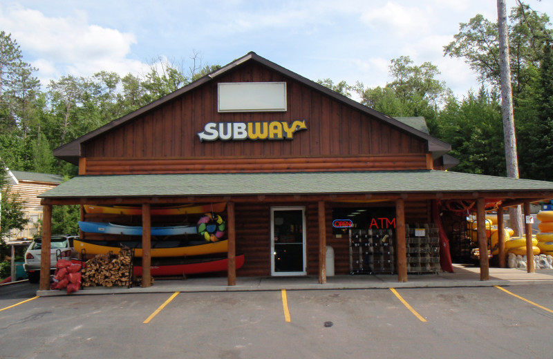 Restaurant at Big Bear Adventures.