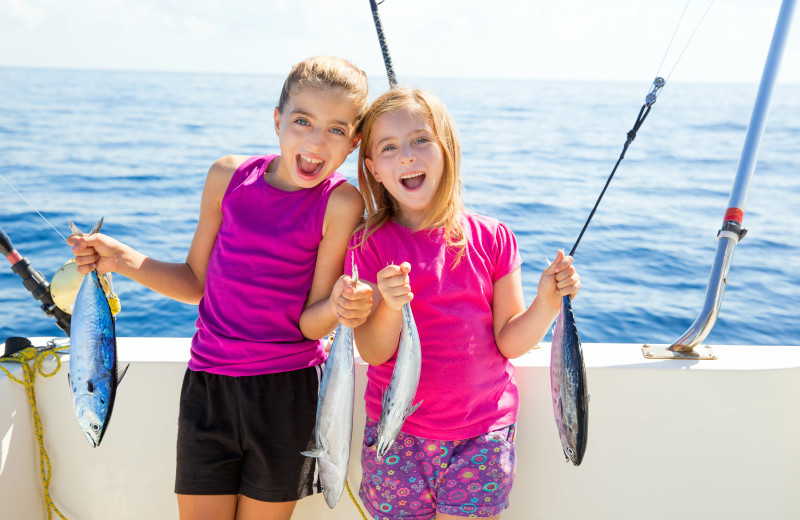 Fishing at Cavalier Beachfront Condominiums.